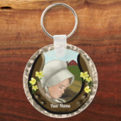 アミッシュ・ホースシュー・ガール キーホルダー (正面)