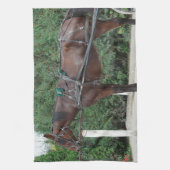 アミッシュ・ホース キッチンタオル (縦)