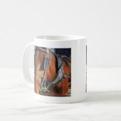 アミッシュ・ホース コーヒーマグカップ (正面左)