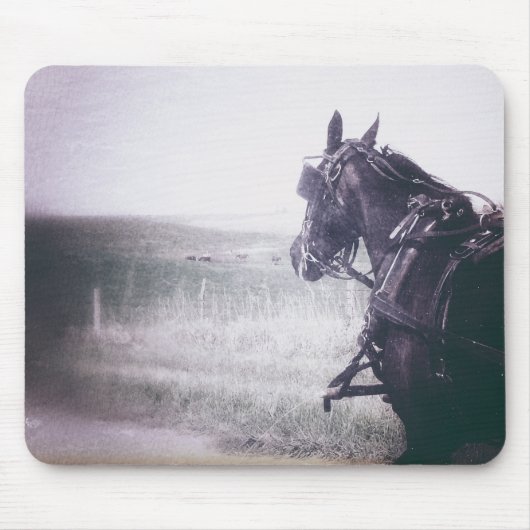 アミッシュ・ホース マウスパッド (正面)