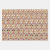 アミッシュ ラッピングペーパーシート (正面)