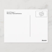 アミッシュ・乳母車, 1#アミッシュノイ# ポストカード (裏面)