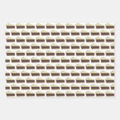 アミッシュSHOOフライパイアップルダンプリングジンジャースナップ ラッピングペーパーシート (正面3)