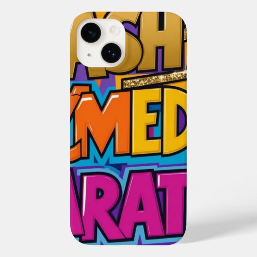 アミットデザインヘアスタイル美しい Case-Mate iPhoneケース (裏面)