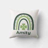 アミティクローバーボホーレインボー クッション (裏面)