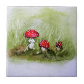 アミニタ茸 タイル (正面)