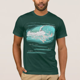 アミノ酸で綴ったアンディ、ダークカラーTee Tシャツ