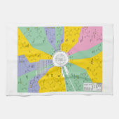 アミノ酸の残余を示す遺伝コードの図表 キッチンタオル (横)