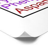 アミノ酸異化図 ポスター (角)