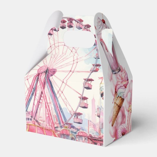 アミューズメントパークアフリカンアメリカンおもしろいカラフルと フェイバーボックス (裏面サイド)