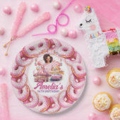 アミューズメントパークアフリカンアメリカン誕生日カスタム ペーパープレート (パーティー)