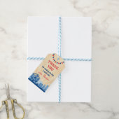 アミューズメントパークサンキューメッセージカード ギフトタグ (より糸付き)