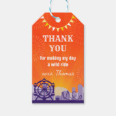 アミューズメントパークサンキューラベル ギフトタグ (正面)