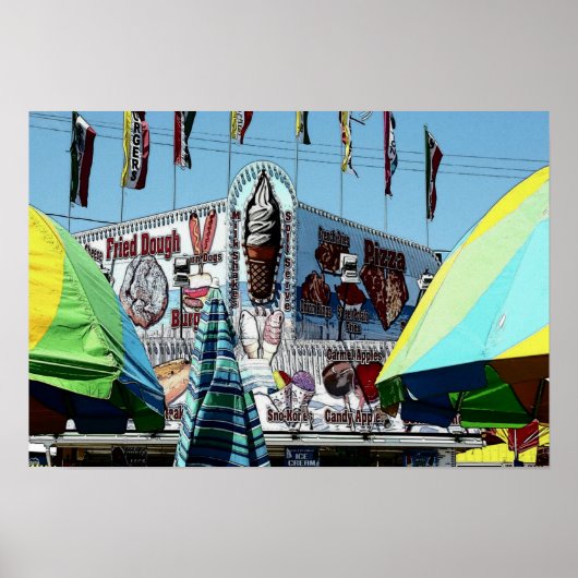 アミューズメントパークスナックスタンドオールドオーチャードビーチメイン ポスター (正面)