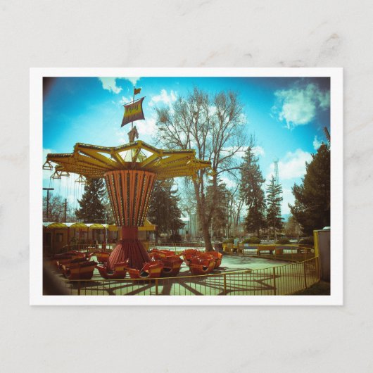 アミューズメントパークノスタルジア ポストカード (正面)
