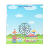 アミューズメントパークファンフェア ノートパッド (正面)