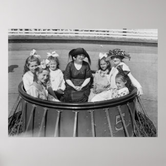 アミューズメントパークライド， 1921 ポスター