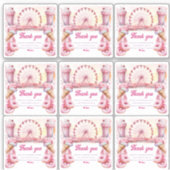 アミューズメントパーク誕生日 シール (正面)