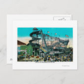 アミューズメントライドアットザパイク長ビーチ ポストカード (正面/裏面)