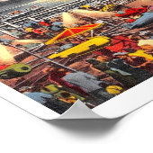 アミューズメント、シーサイドハイツ、ニュージャージーヴィンテージ ポスター (角)