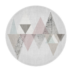 アミューズII  幾何学的モダン カッティングボード