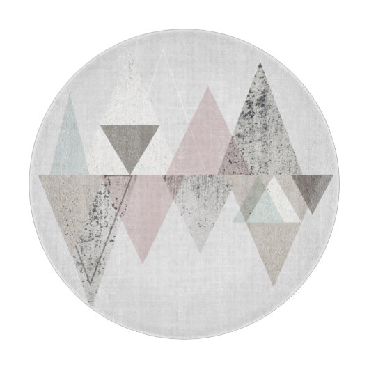 アミューズII |幾何学的モダン カッティングボード (正面)