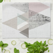 アミューズII |幾何学的モダン キッチンタオル (折り畳み)