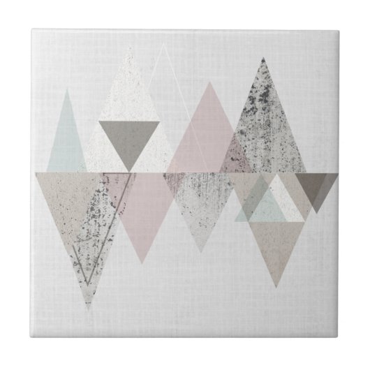 アミューズII |幾何学的モダン タイル (正面)