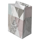 アミューズII |幾何学的モダン ミディアムペーパーバッグ (裏面アングル)