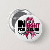 アミロイドーシスが治癒を目指す闘い 缶バッジ (正面&裏面)