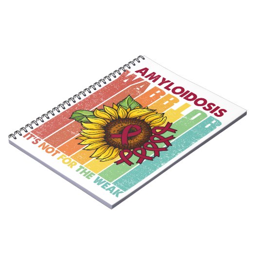アミロイドーシス戦士それは弱い人のためではない ノートブック (左側)