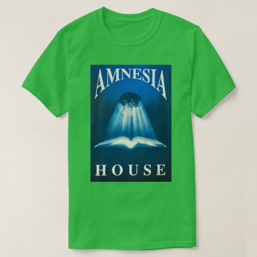 アミンシアハウスレイヴフライヤー Tシャツ (デザイン正面)