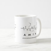 アミンペプチド名mug コーヒーマグカップ (正面右)