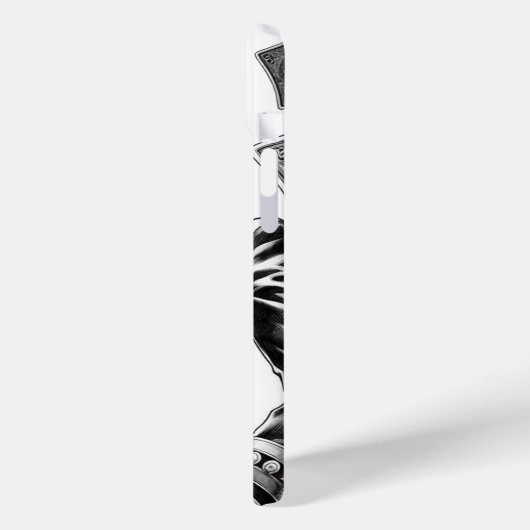 アミン電話ケース Case-Mate iPhoneケース (裏面 / 左)