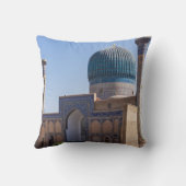 アミールティムール廟 – サマルカンド,ウズベキスタン クッション (裏面)