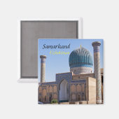 アミールティムール廟 – サマルカンド,ウズベキスタン マグネット (正面/裏面)