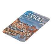 アミーンズ写真ヴィンテージ マグネット (左側)