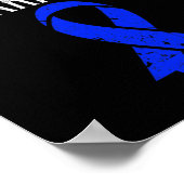 アムアンアタキシアウォリアリアーブルーリボン認識度 ポスター (角)