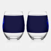 アムイスラエルチャイ ステムなしワイングラス (左)