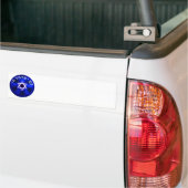 アムイスラエルチャイ バンパーステッカー (トラック上)