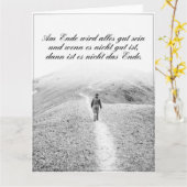 アムエンデ鳥は腸セインを全て取り除く カード (黄色い花)