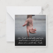 アムエンデ鳥は腸セインを全て取り除く ノートカード (正面)