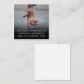 アムエンデ鳥は腸セインを全て取り除く ノートカード (正面/裏面)