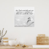 アムエンデ鳥は腸セインを全て取り除く ポスター (キッチン)