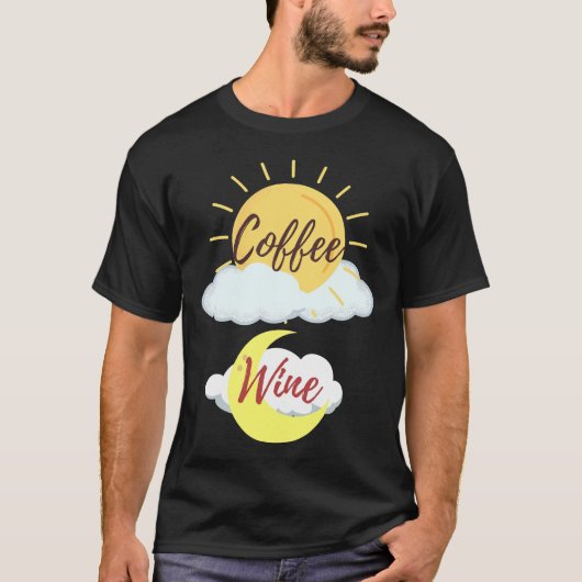 アムコーヒーメムワイン Tシャツ (正面)