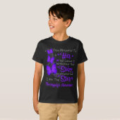 アムザストーム線維筋痛認識度 Tシャツ (正面フル)