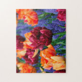 アムステルダムからチューリップ。 ジグソーパズル (縦)