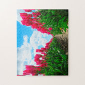 アムステルダムからチューリップ。 ジグソーパズル (縦)