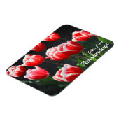 アムステルダムからチューリップ マグネット (左側)