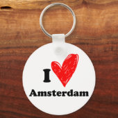 アムステルダムが大好き キーホルダー (正面)